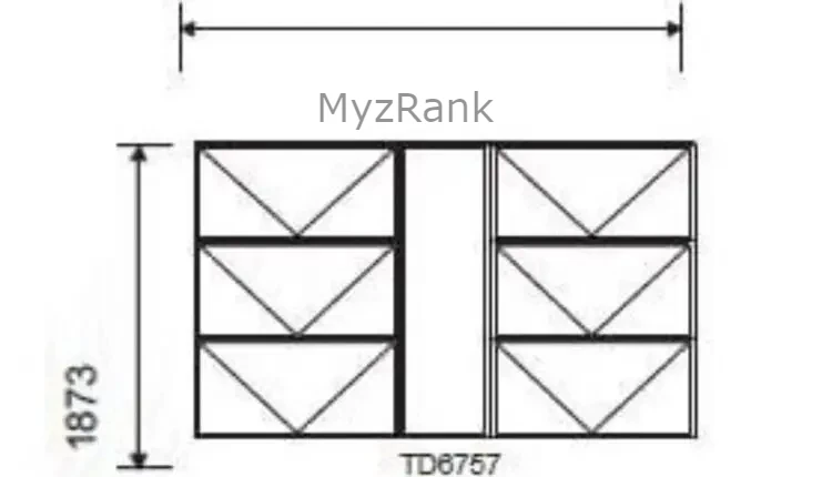 Window Frame Steel Td6757 F7