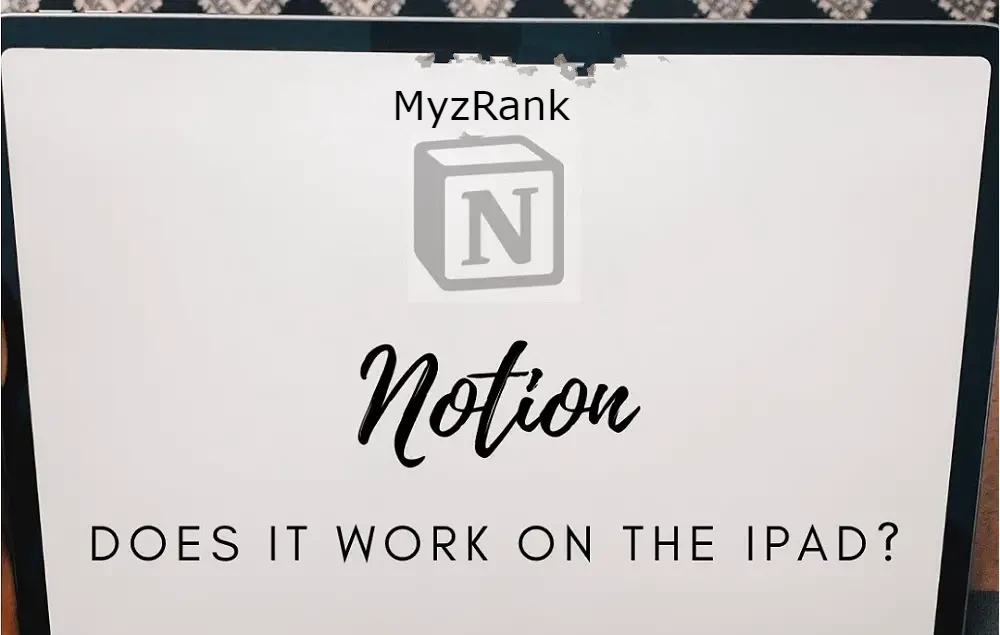 Notion - App taking notes for iPad 2024