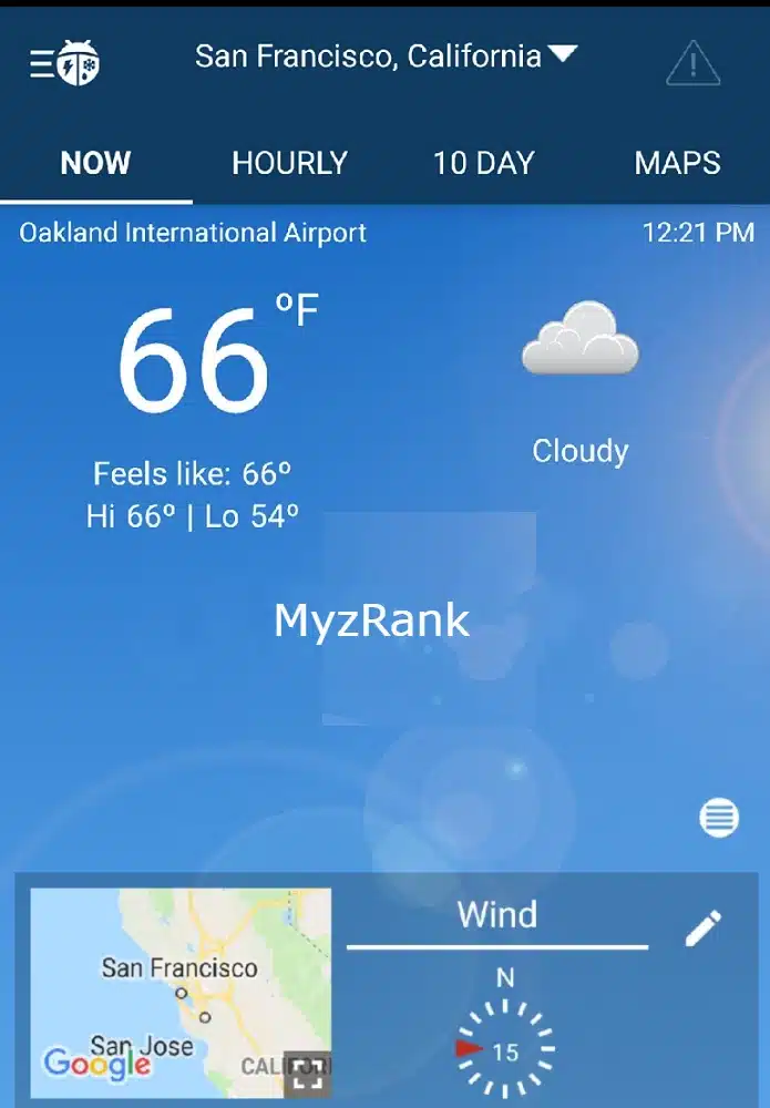 free weather app for android