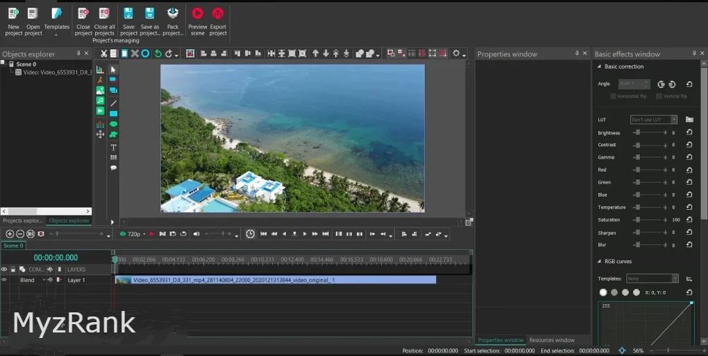 Free and best for video editing